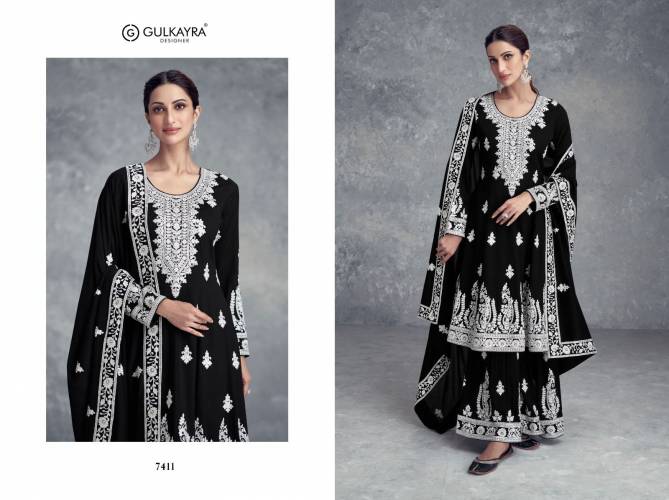 Farana By Gulkayra Real Chinon Wedding Wear Readymade Suits Wholesale Market In Surat